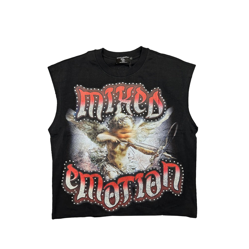 Mixed Emotional Angel Sleeveless Shirt Mixed Emotional Angel Sleeveless Shirt