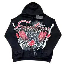 Mixed Emotion Graffiti Black Tracksuit