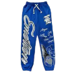 Mixed Emotion Graffiti Blue Tracksuit